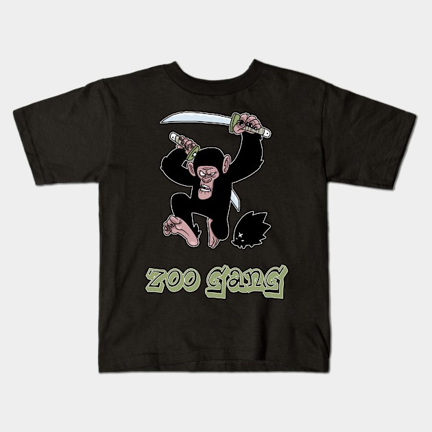 Zoo Gang Kids T-Shirt by Storeology